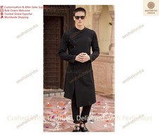 MenBoys Indian Top Shirt Solid Kurta Mens Wear Cotton Kurta