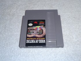 Wheel Of Fortune Nintendo Entertainment System NES 1988 Video Game tested works!