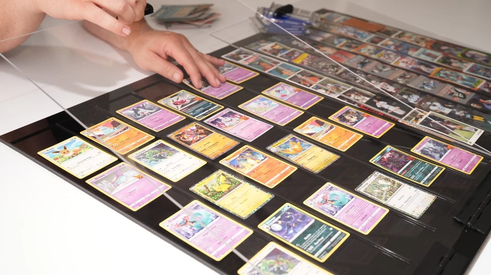 TCG Acrylic Trade show display case / table top card display case Custom made.  - Image 4 of 4