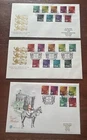 GB - QEII - Decimal - 1994 - Postage Due - FDC - Different Postmarks.
