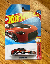 Hot Wheels 2023 Nissan Z #121/250 - Then and Now 5/10 - Red/Orange