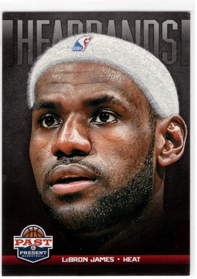 2012-13 Panini Past & Present Headbands LeBron James #12 | Miami Heat