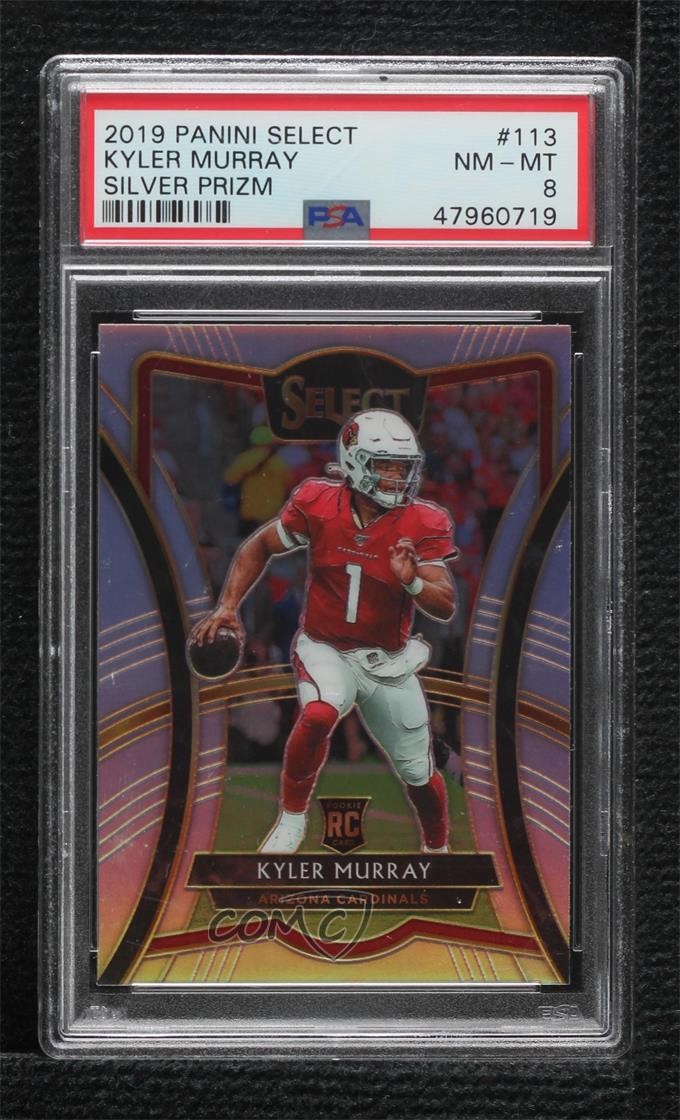 2019 Panini PANINI SELECT SILVER PRIZM #113 Kyler Murray front