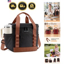 Insulated Lunch Bag for Women Men Large Leakproof Waterproof Portable Lunch Box