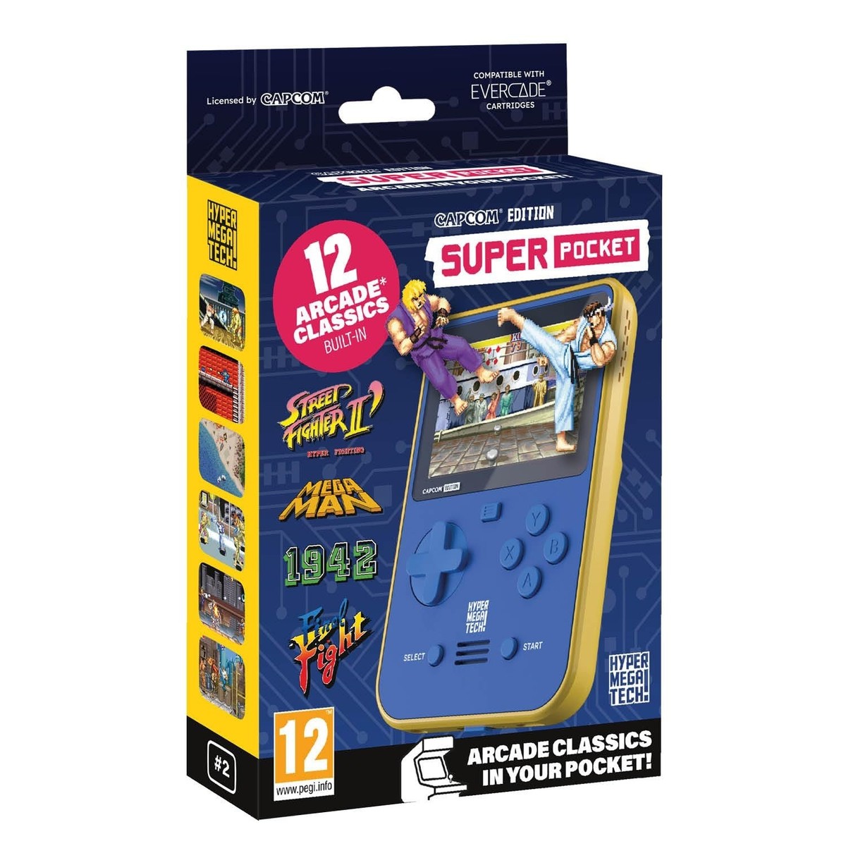 Hyper Mega Tech Capcom Super Pocket Evercade Blaze for sale online
