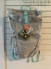 Ozark Trail Corsiciana Backpack Grey And Teal 20 Liter Capacity New With Tags