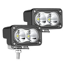 LED Pods, 2Pcs 40W 3 Inch Driving Light Bar Off Road Spot Light White Spot