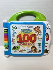 LeapFrog Learning Friends 100 WORDS Electronic Book Bilingual English Spanish