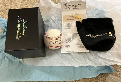 Stan Musial Signed Baseball, HOF 69