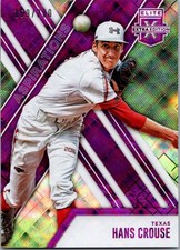 2017 Panini Elite Extra Edition #66 Hans Crouse Aspirations Purple #/200