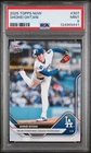 2025 Topps Now Shohei Ohtani Los Angeles Dodgers pitching debut #307 PSA 9