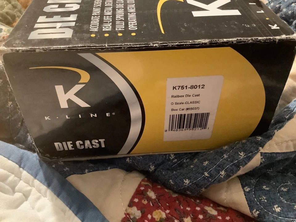 K-line RailBox K751-8012 Railbox Diecast O Scale Classic Boxcar - Image 2 of 2