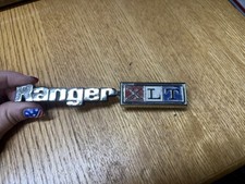 1973-1976 Ford Truck Glove Box Door Emblem Ranger Xlt 73-76 Oem 1973-1976 Ford Truck Glove Box Door Emblem Ranger Xlt 73-76 Oem