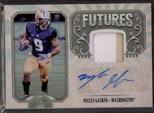 2019 Myles Gaskin Legacy Futures 2 Color Relic Auto  RC     #FP-MG (F308)