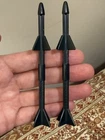 Vintage 1983 Hasbro GI Joe Skystriker Set 2 Medium Sparrow Missiles Part