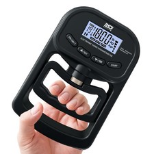 Hand Grip Strength Tester Trainer, 396lbs/180kg Hand Grip Dynamometer with LC...