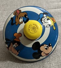 Vintage 1973 Walt Disney Spinning Top By Chein Playthings