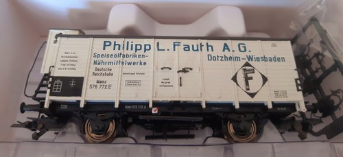 Spur H0 BRAWA 49781 Gedeckter Güterwagen ,,Philipp L. Fauth A.G sehr gut in OVP  | Condition: Gebraucht