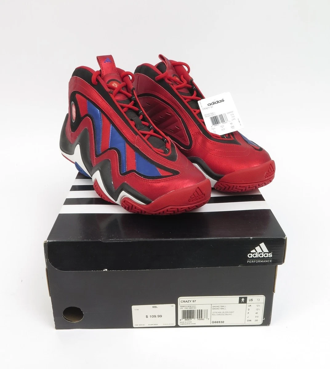 Las mejores ofertas en adidas Crazy 97 EQT Elevation Kobe Bryant