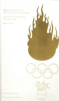 Closing Ceremony Program - Olympic Winter Games Nagano 1998