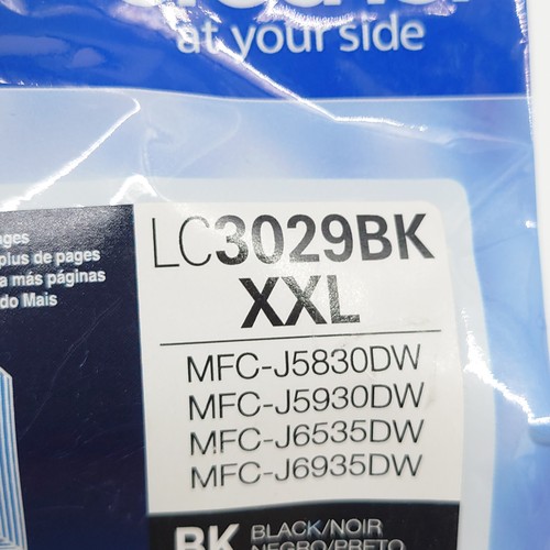 LC3029BK XXL Oryginalny czarny wkład atramentowy Brother Super wysokiej wydajności 05/2026 - Zdjęcie 2 z 4