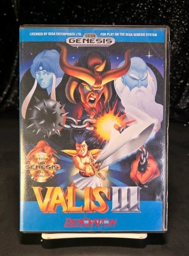 Valis III~Sega Genesis, 1991~CIB and Tested~Authentic