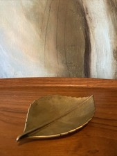 Carl Auböck Wien  Bronze Blatt  Schale Mid.Century 50’Jahre Signiert Vintage