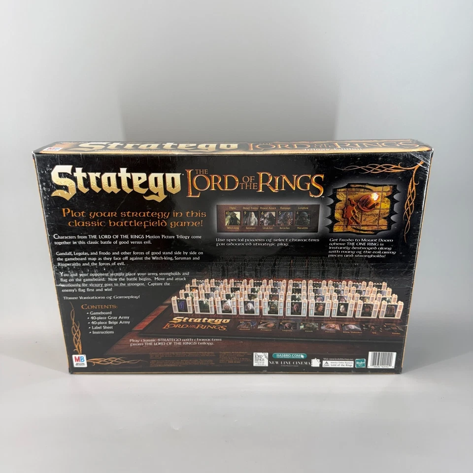Hasbro Stratego The Lord Of The Rings Trilogy Edition Board Game - Brand New - Image 4 of 4