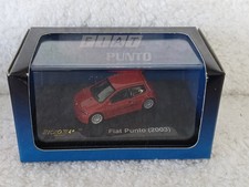 Ricko Busch HO 1/87 Scale 38329 Fiat Punto 2003 Plastic Red Model Car