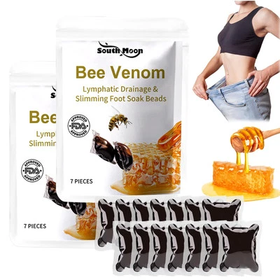 MARKENLOS Bienengift Fußbad Bienengift-Perlen, Bienengift Lymphdrainage