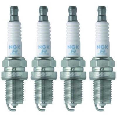 NGK Spark Plug 2756 (4-PACK); V-Power BKR6E-11 14mm Copper/Nickel, Flat, 6