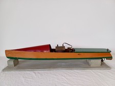 HOBBIES BOWMAN 1920's Miss America Live Steam Launch model boat pond yacht