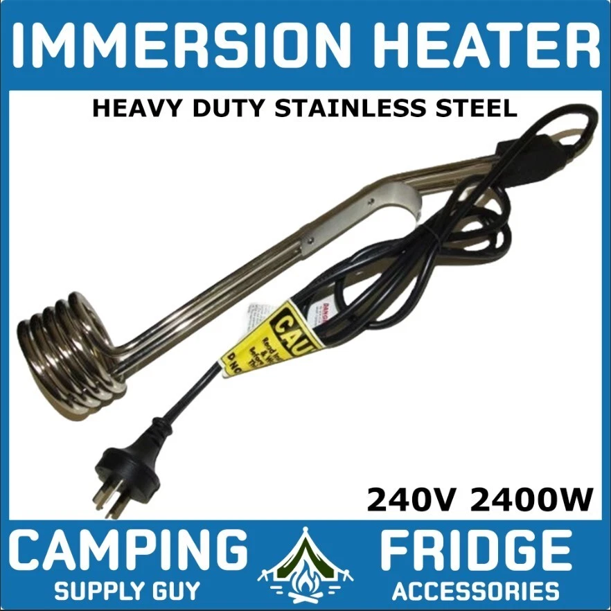 BRAND NEW PORTABLE IMMERSION HEATER ELEMENT 2400W HOT WATER SG3-ST