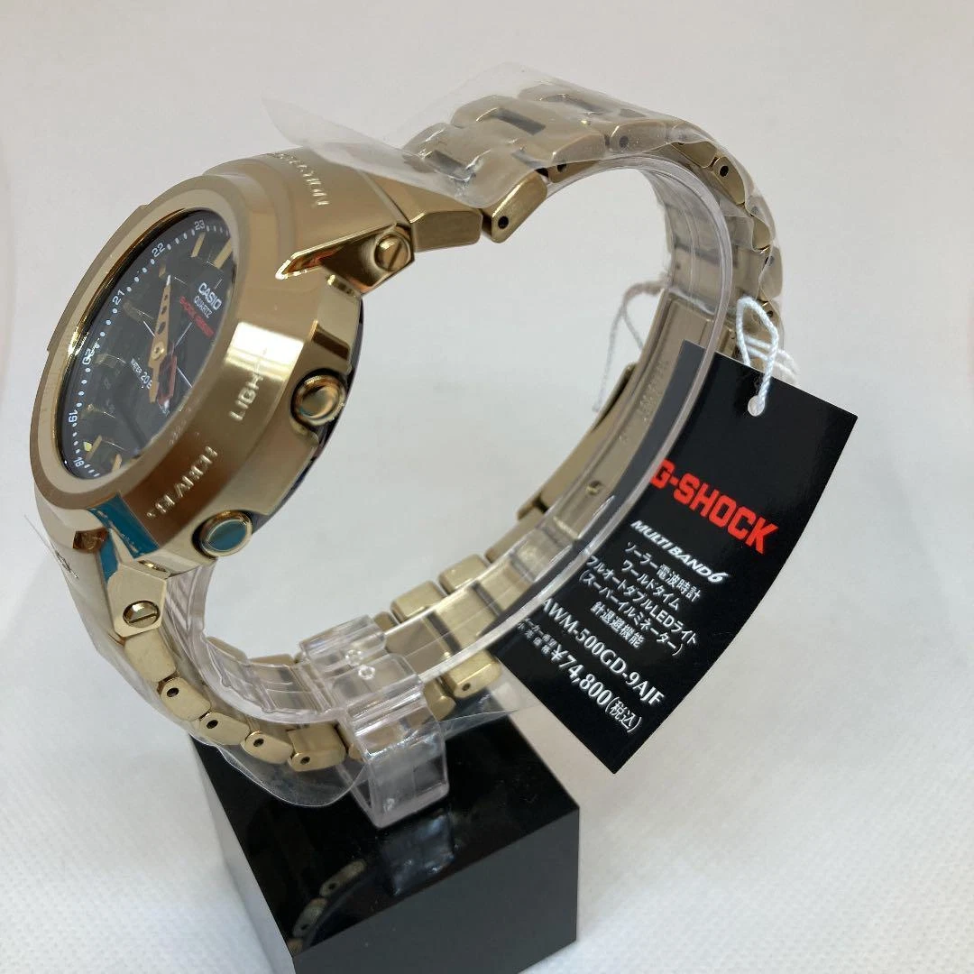CASIO G-SHOCK AWM-500GD-9AJF Tough Solar Gold Mens Watch Used