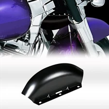 Black Lower Triple Tree Wind Deflector For Harley 90-13 Touring Street Glide
