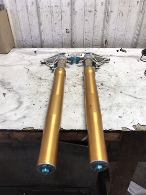16 Aprilia Tuono V4 1100 Ohlins Vorne Gabel Rohre Shocks Rechts Links Set