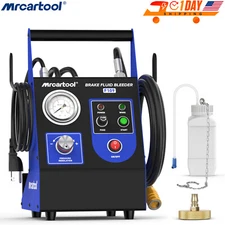 Car Brake Bleeder Bleeding Tool Brake Fluid Extractor Kit 0.5-2.5Bar Adjustable