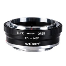 K F Concept Adapter Mark II for Canon FD Lens to Sony E Mount NEX A7R2 A73 A7R4