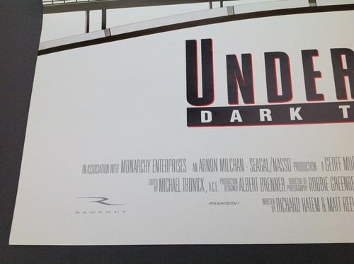 1995 Under Siege 2 Original Movie House Full Sheet Poster - Picture 8 of 12