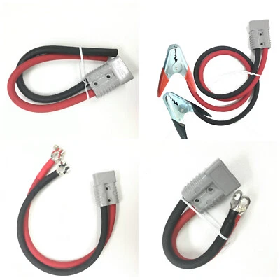 Anderson SB175 Copper Battery Cable 4 Gauge AWG with ends lug/terminal/clamp