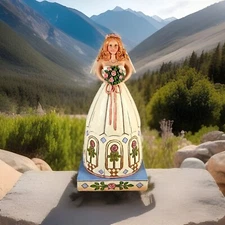 Jim Shore From This Day Forward Bride Red Hair Enesco Heartwood Creek 4007235