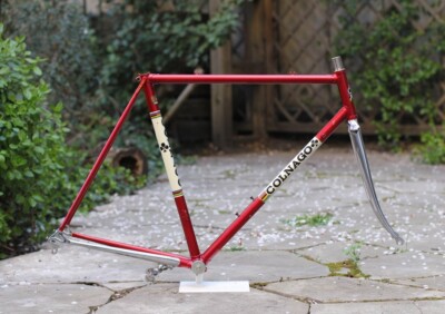 Colnago Mexico Frame / 55.5cm / Late 1980s / Saronni Red / Olympic