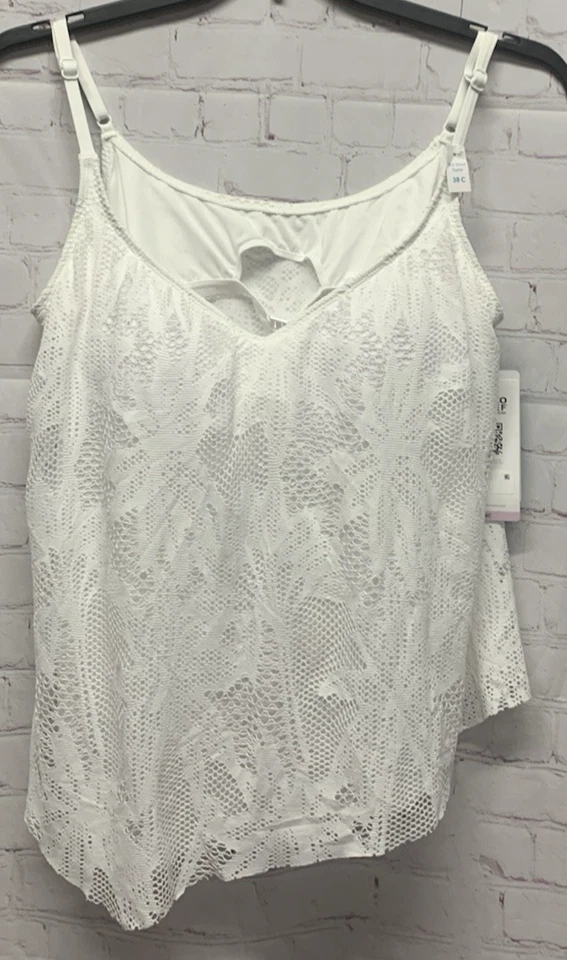 Tankini Coco Reef 38C Captivate branco novo - Imagem 2 de 4