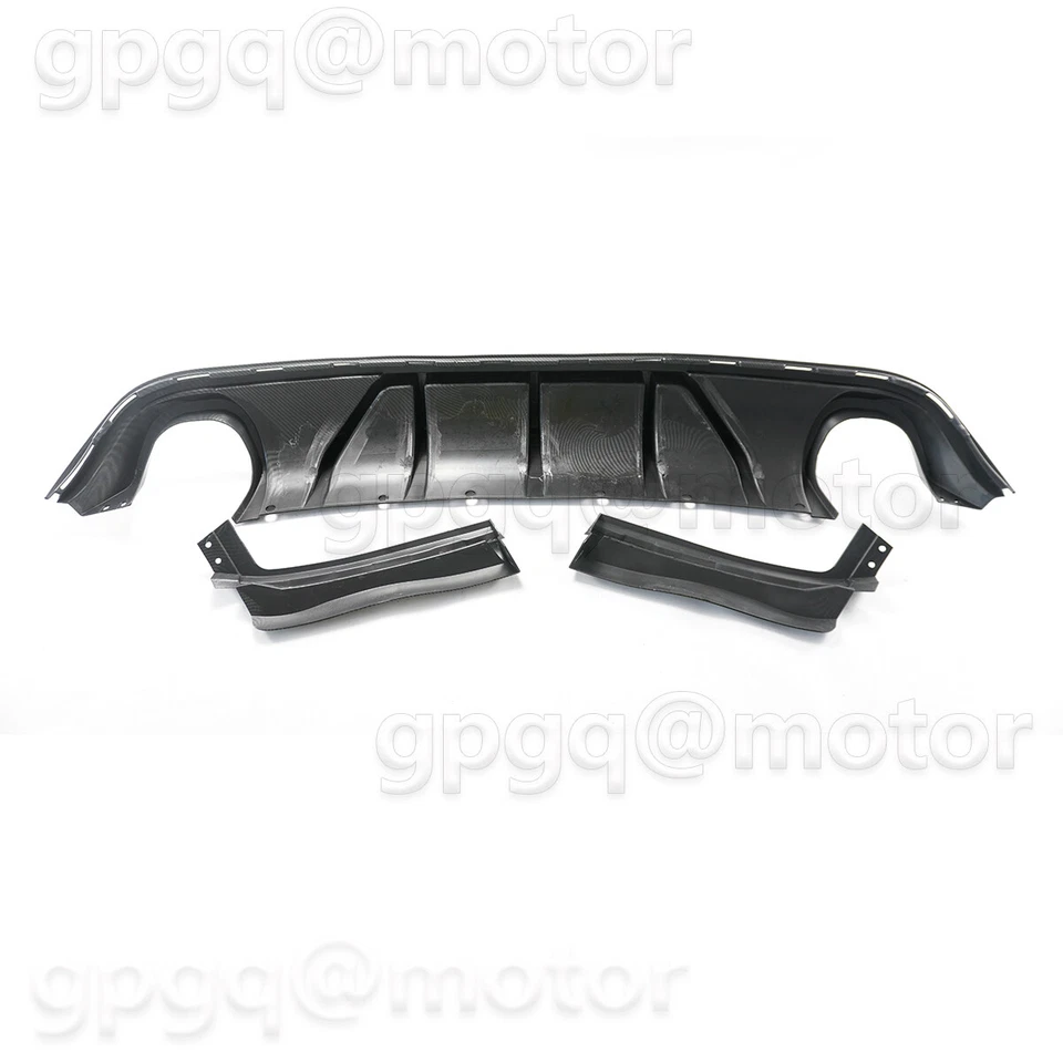 Диффузор заднего бампера из углеродного волокна для Jeep Grand Cherokee SRT 2014-21 - Изображение 2 из 4