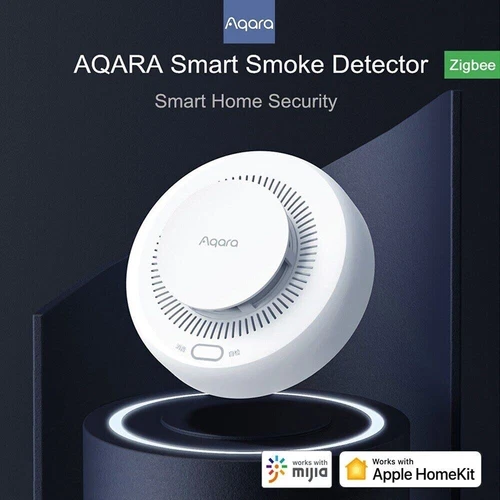 Aqara Smoke Detector Zigbee Fire Alarm Monitor Sound Alert Home Security HomeKit - Picture 3 of 13