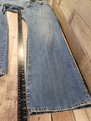 Vtg Lucky Brand Straight Leg Rugged MADE IN USA Denim Blue Jeans Mens Size 32/29 - Picture 7 of 9