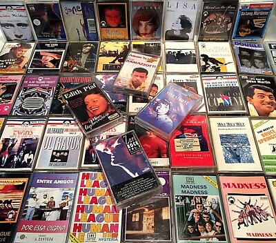 MC Musikkassetten raussuchen Mix Simply Red-Genesis-The Cars-Kool and the Gang-B