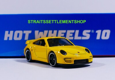 HOT WHEELS 2024 PORSCHE 911 GT2 YELLOW 10 PACK EXCLUSIVE MULTIPACK