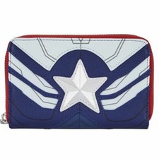 Loungefly Marvel Falcon Captain America Cosplay Wallet - MVWA0161 - New