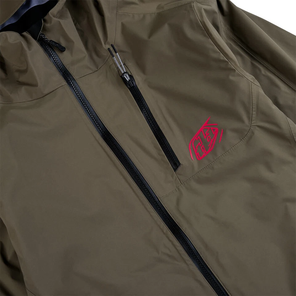 Troy Lee Designs Resist Jacket Large Mono Dark Pine - Image 3 of 4